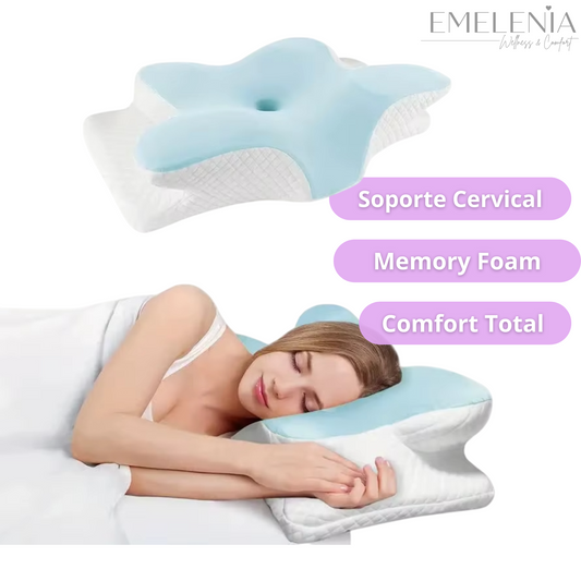 Almohada Ortopédica Memory Foam – Alivio Cervical y Descanso Profundo