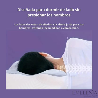Almohada Ortopédica Memory Foam – Alivio Cervical y Descanso Profundo