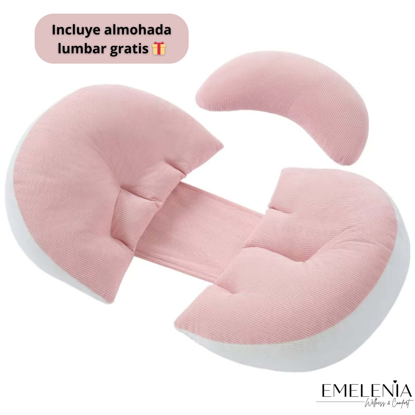 Almohada Emelenia – Diseñada para cuidar tu postura y descanso